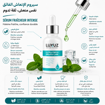 LUXUZ™ Ultra Fresh – Sérum Fraîcheur Haleine